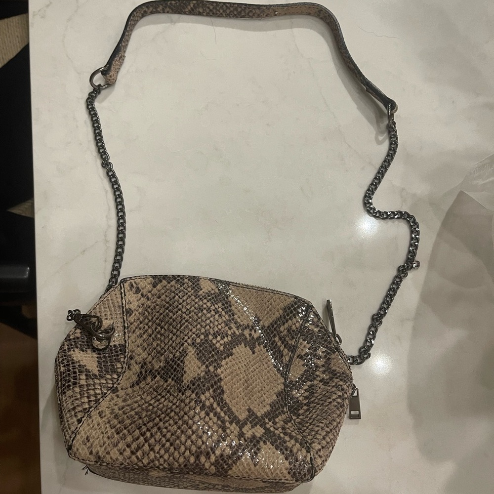 Snakeskin Crossbody Bag